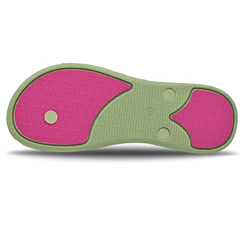 Image of VOVEA Flip Flops For Women Non-Slip Bathroom Shower Shoes Cushion foam Indoor and Outdoor Sandals