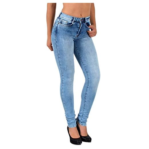 ONLY Female Skinny Fit Jeans ONLRoyal Life HW M30Black Denim 9 ESRA Damen Jeans Jeanshose Damen Skinny High Waist Hochbund Hose bis Übergröße S300