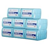 JMU Dental Bibs 1000, 2-Ply Tissue 1-Ply Film, Dental Bibs Disposable Bulk, 13' x 18' Tattoo Bibs Blue
