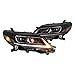 AlphaRex 11-21 Toyota Sienna LUXX LED Proj Headlights Plank Style Black w/Seq Signal/DRL