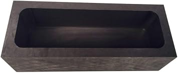 Gold Silver Graphite Ingot Mold Mould Crucible for Melting Casting Refining 5.5kg