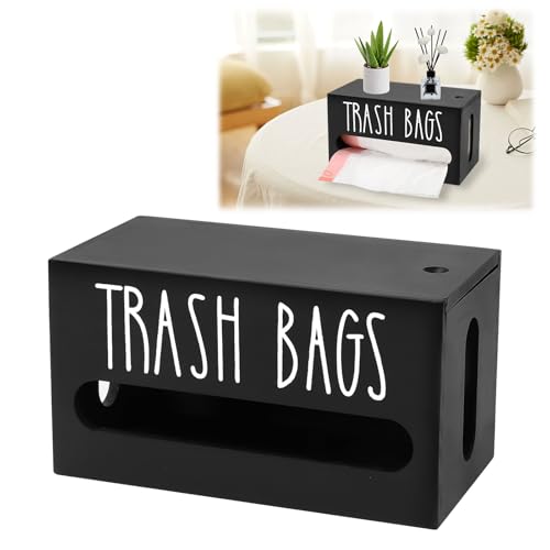 BigKing - Dispensador de bolsa de basura de madera, contenedor de bolsa de basura de pino, elegante y práctico para dormitorio, sala de estar, cocina, cuarto de baño, oficina BigKing - Dispensador de bolsa de basura de madera, contenedor de bolsa de basura de pino, elegante y práctico para dormitorio, sala de estar, cocina, cuarto de baño, oficina