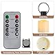 Staymoment 50 Goldene Hochzeit Geschenke: weiß Laterne Deko Hochzeitstag Geschenke für Frauen Männer Eltern Windlicht Holz mit LED Kerzen Deko Wohnzimmer