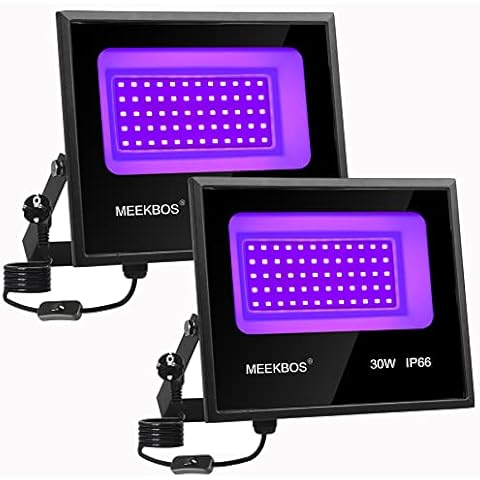 Luz Negra Ultravioleta Meekbos 30W Cover