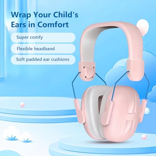 flintronic Kids Ear Defenders, Children Age 3-16 Years Old, Ear Protection & Noise Cancelling Kids Ear Defender - Image 2