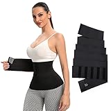 3. Ajustable: nuestro entrenador de cintura envolvente para mujer Diseño de velcro de alta calidad, todo el abdomen proporciona una compresión 2 veces mejor que los entrenadores de cintura ordinarios, puede ajustar libremente la tensión y se puede usar debajo de la ropa, sin costuras, invisible y muy cómodo.