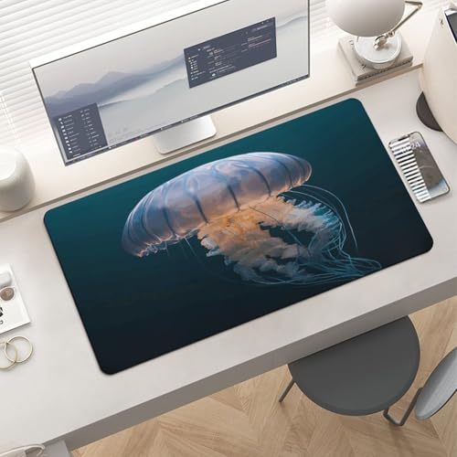 3D Jellyfish Desk Pad resistente y antideslizante 30x60cm miniatura 6