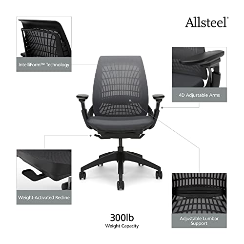 Image of Allsteel Mimeo Office Chair, Black Onyx