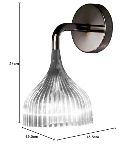 Kartell È Appliques Cristal lampe murale transparente design E14 - 4