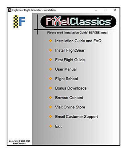Flightgear Flight Simulator 2022 X Flight Sim Plane & Helicopter Including 600+ Aircraft Dvd Cd Disc Standard Edition Compatible With Microsoft Windows 11 10 8.1 8 7 Vista Pc & Mac Os #TOP1