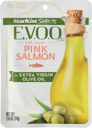 Image of StarKist Selects E.V.O.O. Wild-Caught Pink Salmon - 2.6 oz Pouch (Pack of 6)