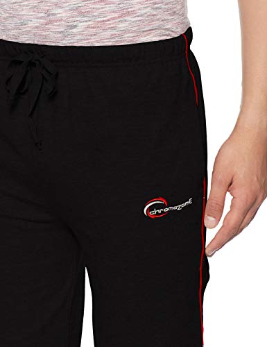 Image of Chromozome Men Athletic Fit Cotton Track Pant