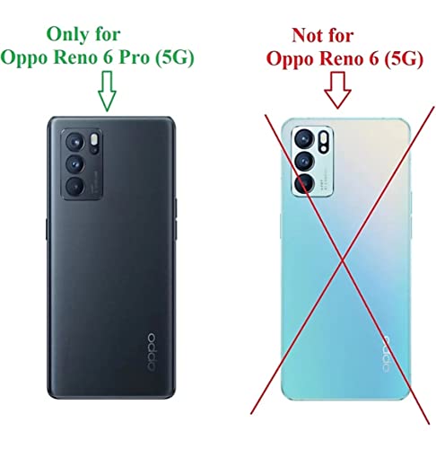 Image of Mobile Back Cover Case for Oppo Reno6 Pro 5G (Silicone Case|CameraProtection|Black SC1510)