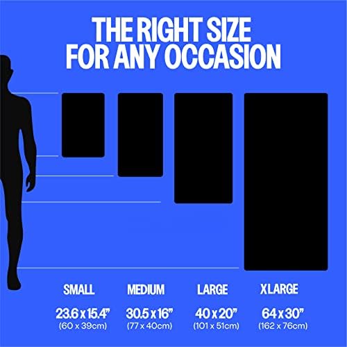 Acteon Microfiber Quick Dry Gym Towel, Silver ION Odor-Free Absorbent Fiber, Fast Drying, Men & Women Workout Gear for Body Sweat, Working Out, Towels 7 Acteon Microfiber Quick Dry Gym Towel, Silver ION Odor-Free Absorbent Fiber, Fast Drying, Men & Women Workout Gear for Body Sweat, Working Out, Towels