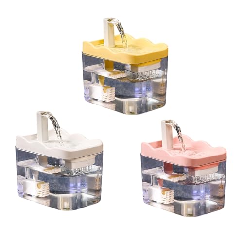 Dispensador automático de agua para gatos capacidad grande miniatura 4