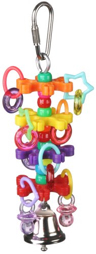 Super Bird Creations 6-1/2 By 1-1/2-Inch Cascade Mini Bird Toy, Small #TOP28