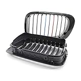 ♥VORTEILE: Die Frontgrillabdeckung des Autos hat eine gute Lüftungsleistung, Hitzebeständigkeit und Schlagfestigkeit, kann äußeren Witterung standhalten und verhindern, dass Schmutz in den Autoinnenraum gelangt.