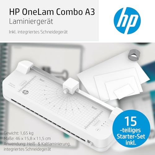 Hp Onelam Plastificatrice Combo A3 - 4