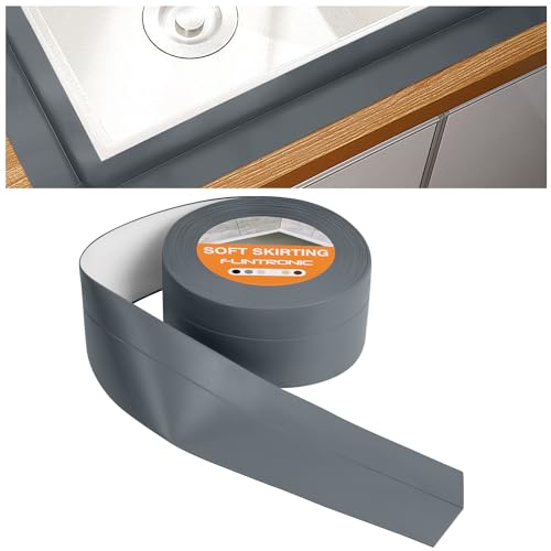 flintronic Bath Sealant Strip, 10m/32.8ft Self Adhesive Sealant Strip, Waterproof, Oilproof and Mildewproof Sealant Tape, Caulk Strip for Kitchen, Sink, Bathroom, Toilet, Wall Corner