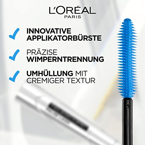 L’Oréal Paris False Lashes Mascara – Schwarze Wimperntusche für Falsche-Wimpern-Effekt