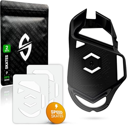 SensoryBoost DPS Glides (2er Set) kompatibel mit Logitech G502 (Kabel Version) - Ultra Schnell, Abgerundet, Langlebig - PTFE - Ersatz-Mausfüße, Skates – Gaming Maus Upgrade Zubehör
