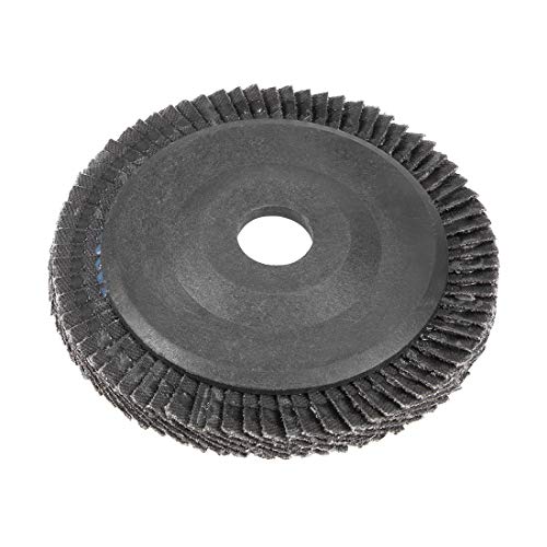 Disques à lamelles 4 pouces grain 60 meules de ponçage pour meuleuse 3 pièces