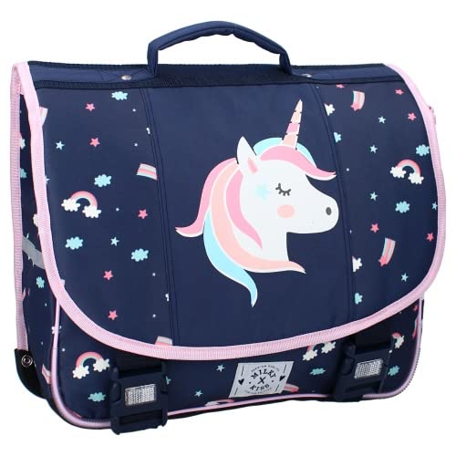 mybagstory - Cartable - Milky Kiss - Enfant - Ecole - Primaire - Maternelle - Garderie - Crèche - Cartable fille - Taille 38 cm - Bretelles réglables Cover