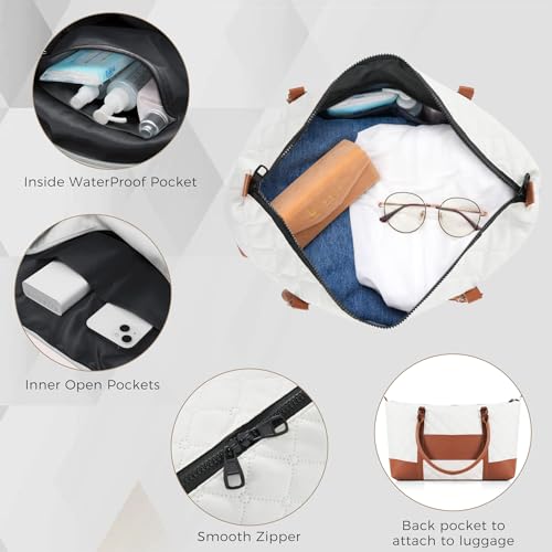 Image of Merax 4 Piece Set ABS Hardside Suitcase Set Lightweight, Tough Scratch Resistant, Black Brown Stripe, 4-Piece Set