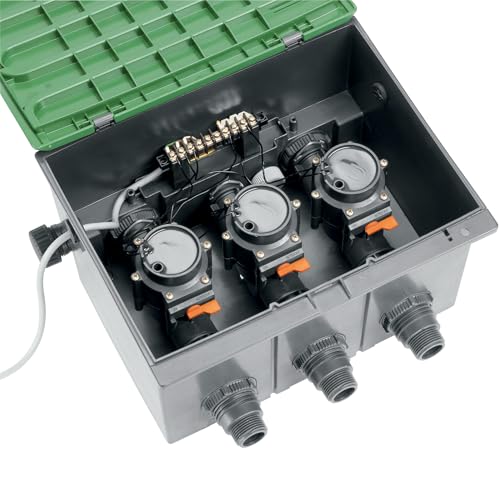 Gardena Bewässerungsventil 24 V: Automatische Bewässerungssteuerung, selbstreinigender Feinfilter, manuelles Öffnen/Schließen des Ventils (1278-20)