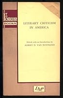 Literary Criticism in America B000IY0NYG Book Cover