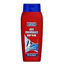 Lucky Super Soft Mens Body Wash High Performance, 18 Fluid Ounce