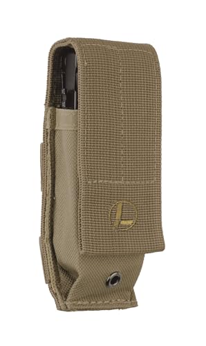 LEATHERMAN, MOLLE Compatible Large Nylon Sheath for Multi-Tools, Fits MUT, Surge, and Super Tool 300, Brown