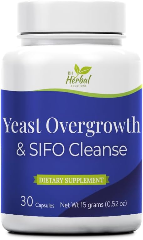 Yeast Balance & Digestive Cleanse – Herbal Formula for Internal Wellness – 100% Natural and Herbal
