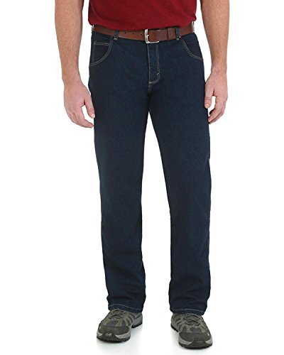 Jean Wrangler Rugged Wear coupe droite décontractée pour homme en denim robuste