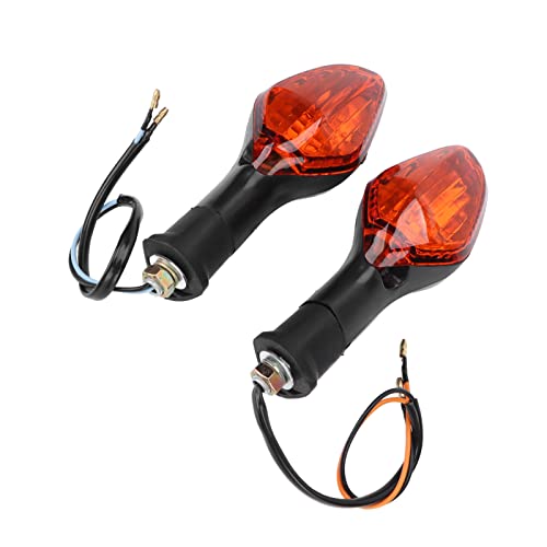 2Pcs Motorcycle Front Indicators, Front Turn Signal Indicator Blinker Replacement For Cb500X Cb1300 Nc700 2013?2020(Orange Red) Motorcycle Turn Signal Light Indicator L Blinker Nc700 Blinker Nc700 #TOP2
