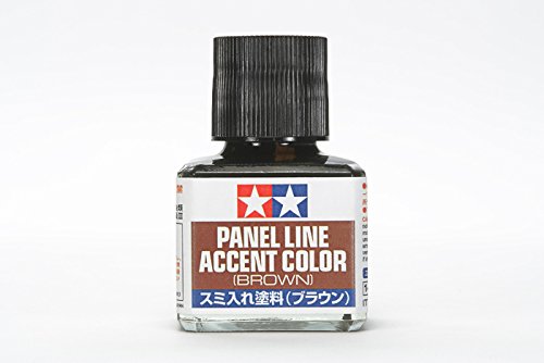 compatibile con TAMIYA 87132 PANEL ACCENT LINE Brown