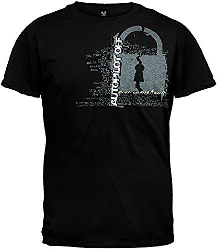 Autopilot Off Lyrics T-Shirt (Large)
