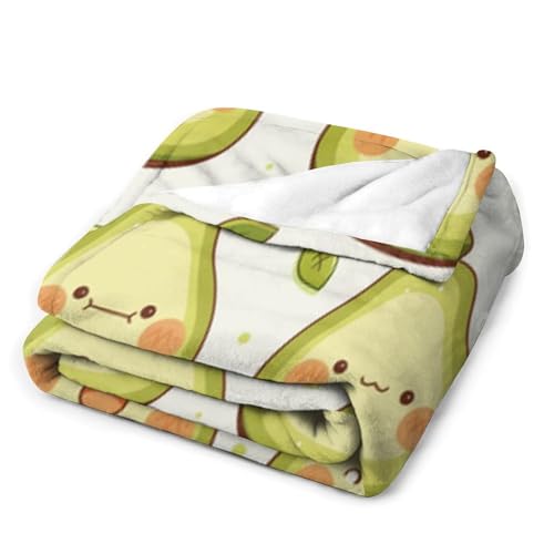 Couverture flanelle avocat plaid doux de qualité supérieure lit sofa - 5
