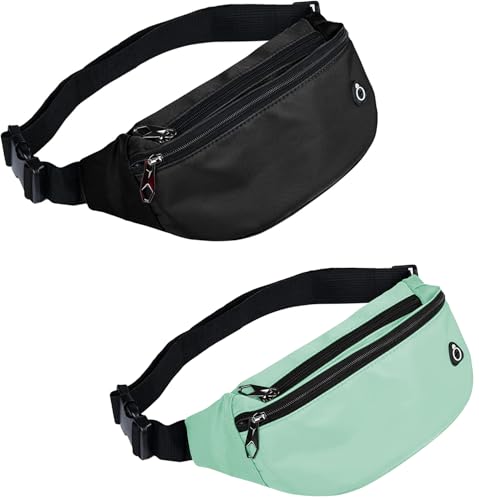 Image of Fanny Packs for Men and Women, Water-Repellent Sports Waist Pack Bag for Travel Hiking Running Hands-free