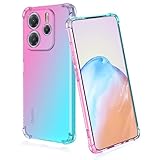 【Diseño único a Prueba de Golpes.】: Las cuatro esquinas de la carcasa del teléfono tienen un diseño único de bolsa sobresaliente a prueba de golpes, que puede reducir efectivamente el daño causado por la caída del teléfono y es a prueba de rasguños y caídas. Es elegante y con estilo mientras protege mejor su teléfono.