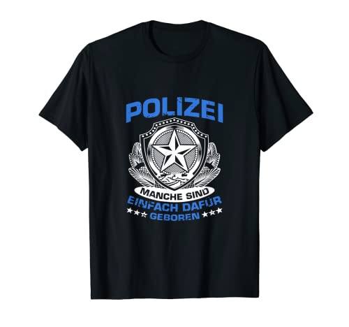 Insignia de policía de protección para nacir Camiseta