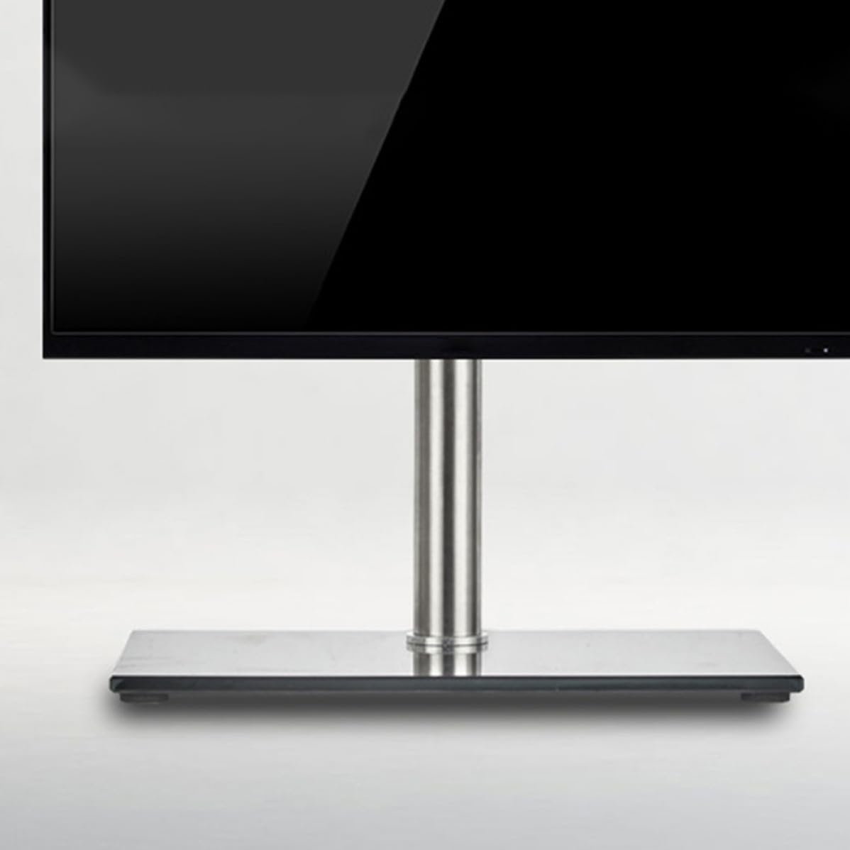 SHINEOFI Supporto per Monitor da Tavolo Inclinazione e Rotazione a 360° Regolabile in Altezza in Ferro Argento capacità di 16kg per Casa e Ufficio