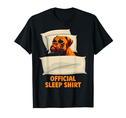 Boxer Dog - Pijama oficial para siesta Camiseta