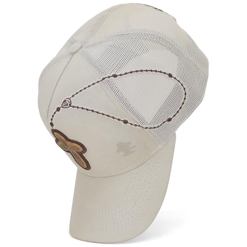 Image of Sacudido's | Trucker Cap Cross Rosary | Snapback Hats, Adjustable, Unisex, Faith