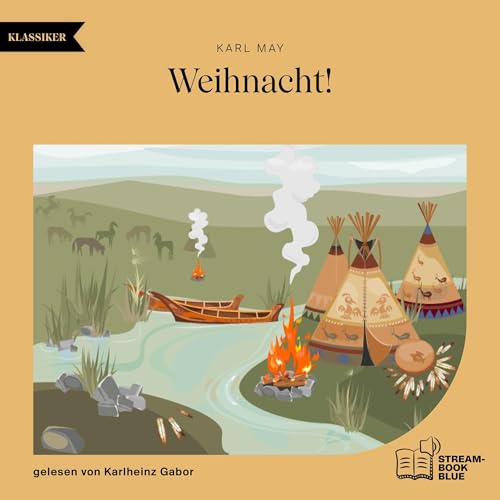 Diseño de la portada del título Weihnacht!