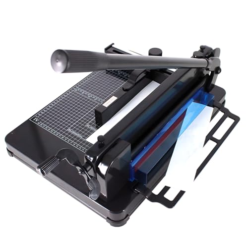 Massicot métallique A4 robuste avec plateau millimétré de haute précision