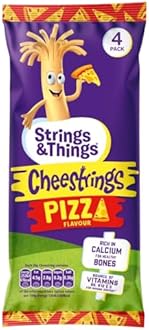 Strings & Things Cheestrings Pizza Flavour 80g