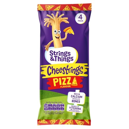 Strings & Things Cheestrings Pizza Flavour 80g