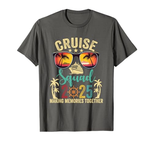 Cruise Squad 2025 Family Group Match Cruising Trip T-Shirt
