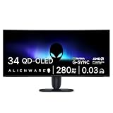 Alienware 34 Gaming Monitor - AW3426DW, WQHD (3440x1440), 280Hz, QD OLED
